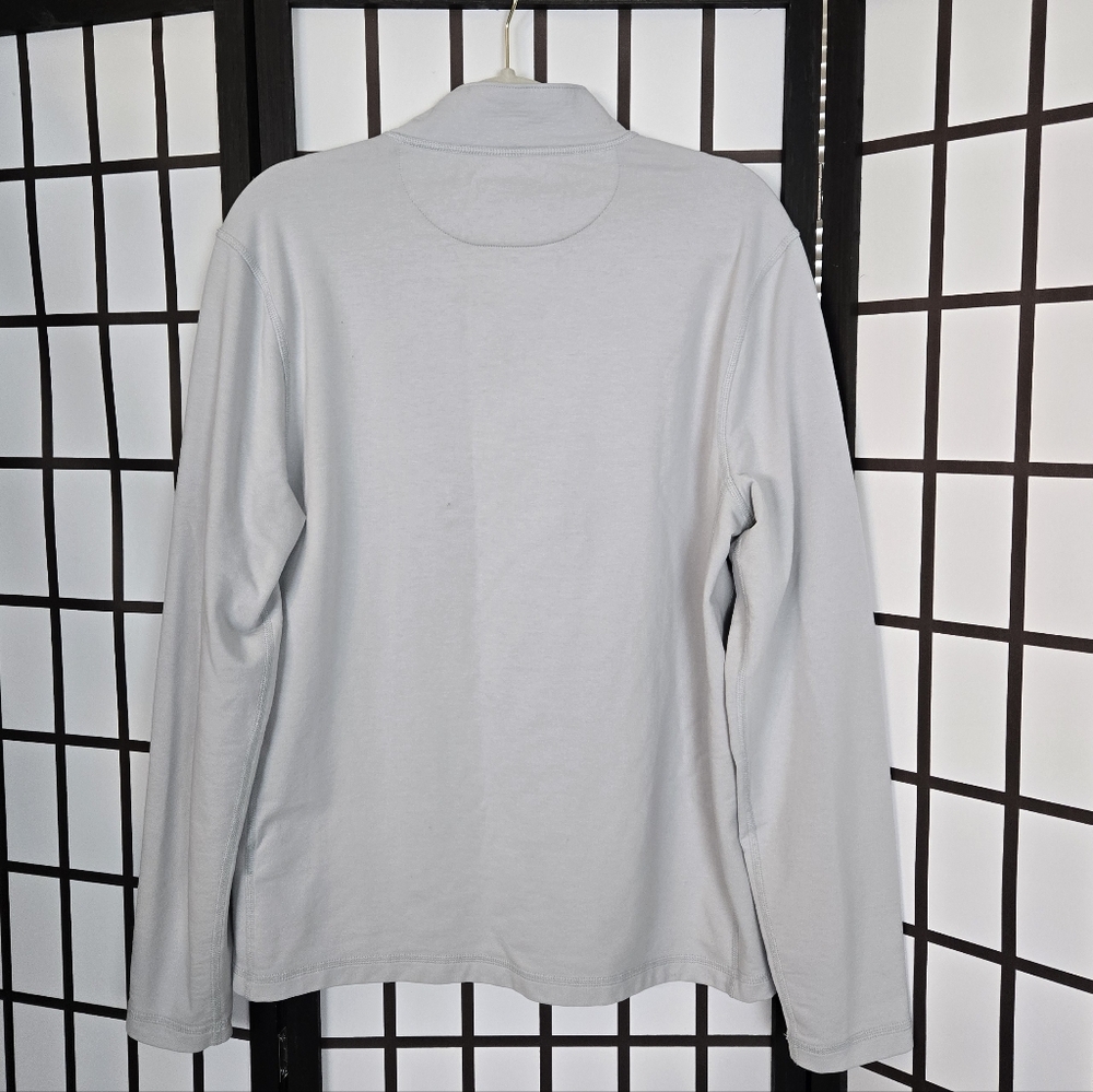 J. Crew Gray Like Performance Top - image 3